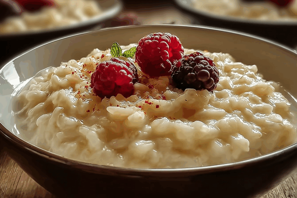 Creamy Rice Pudding