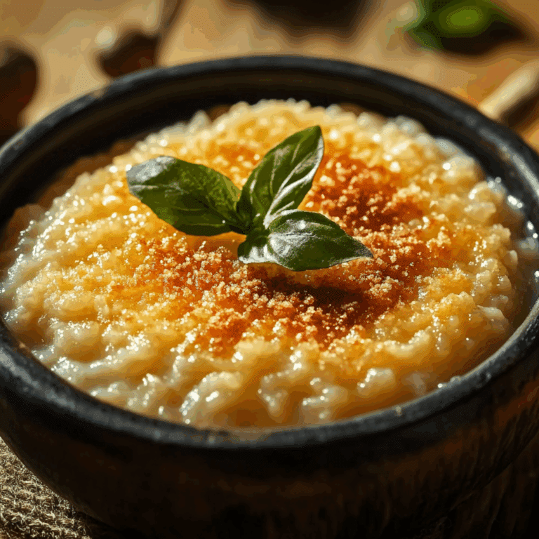 Baked Rice Pudding