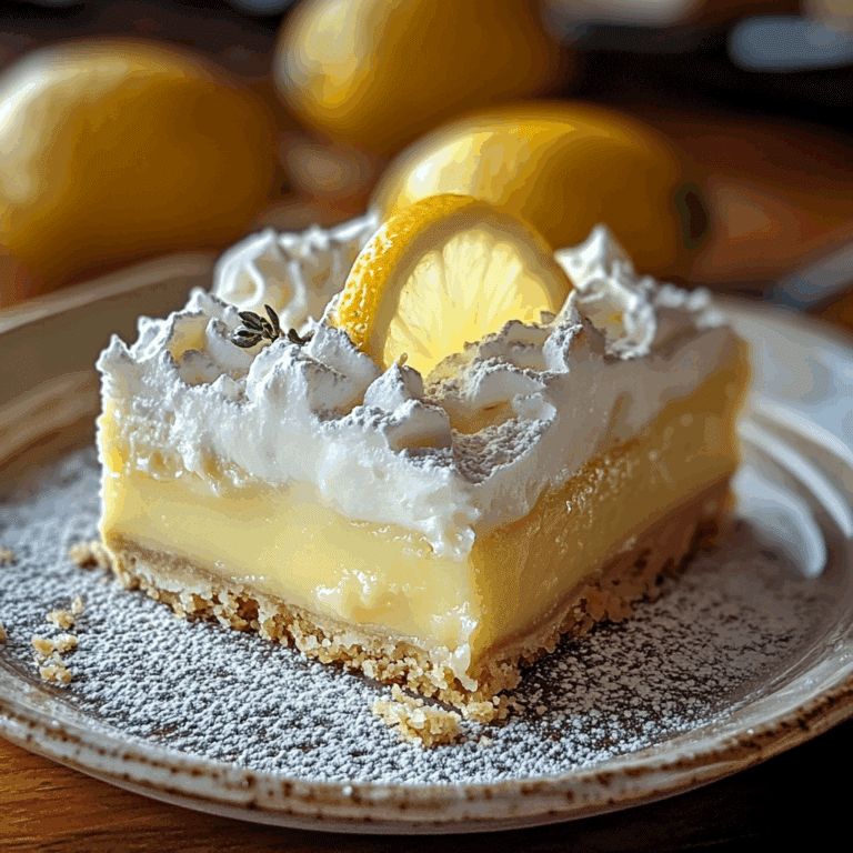 Lazy Day Lemon Cream Pie Bars