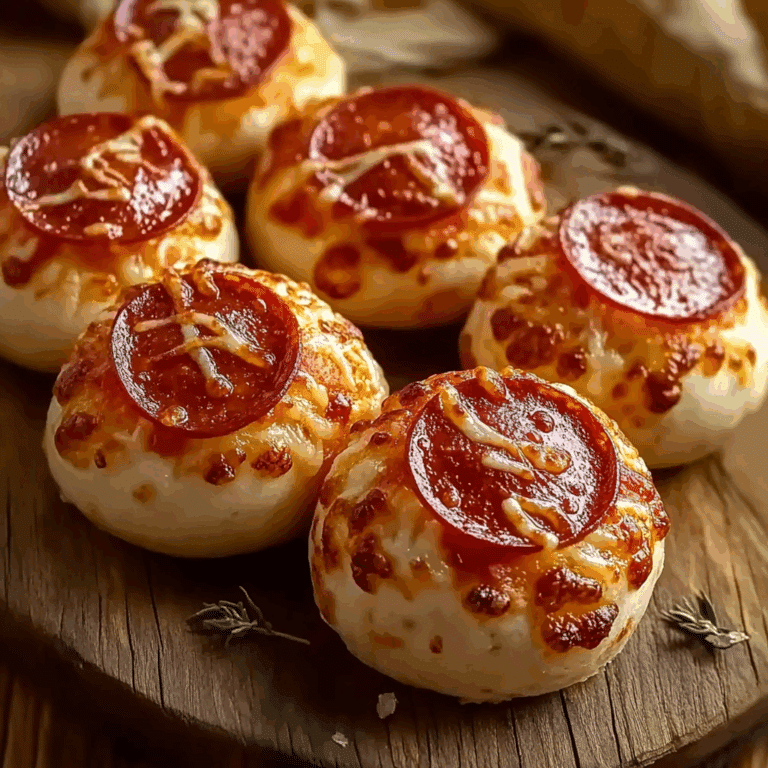 Pepperoni Pizza Bombs