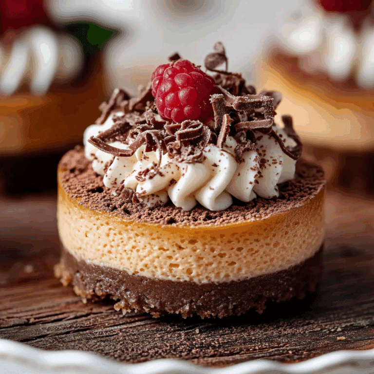 Mini Nutella Cheesecake
