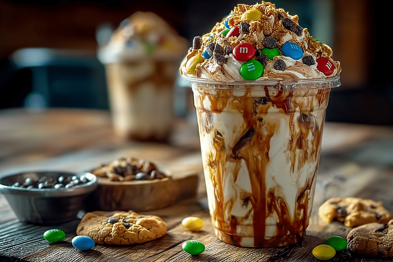 M&M Cookie Frappuccinos