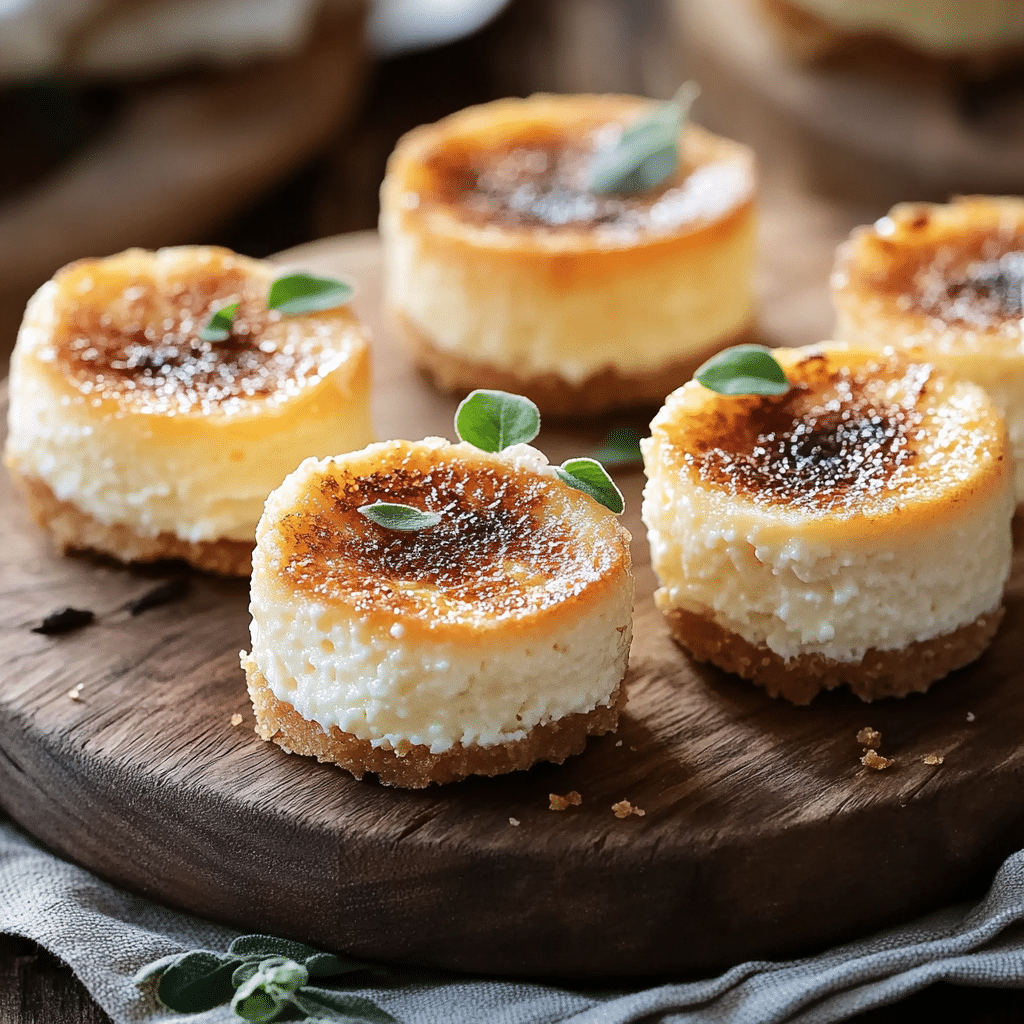 Mini Cottage Cheese Cheesecakes