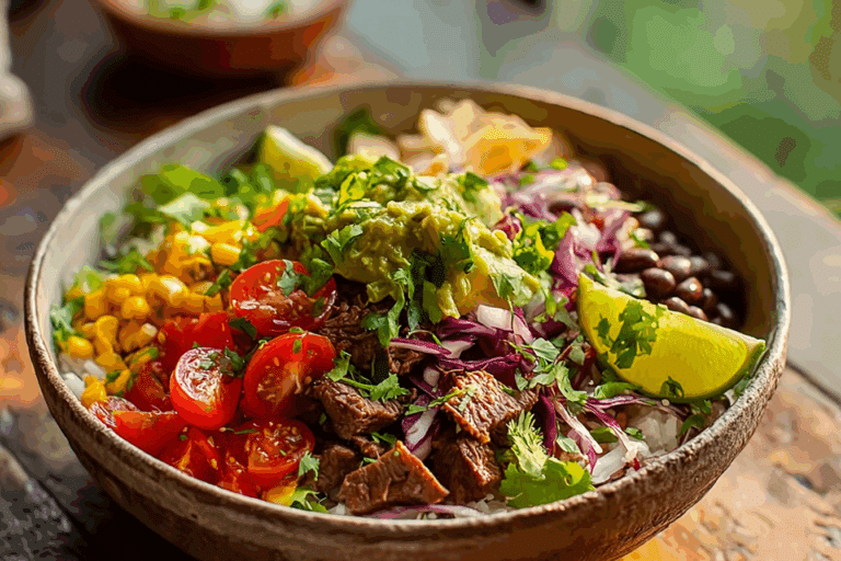 Chipotle Beef Bowl