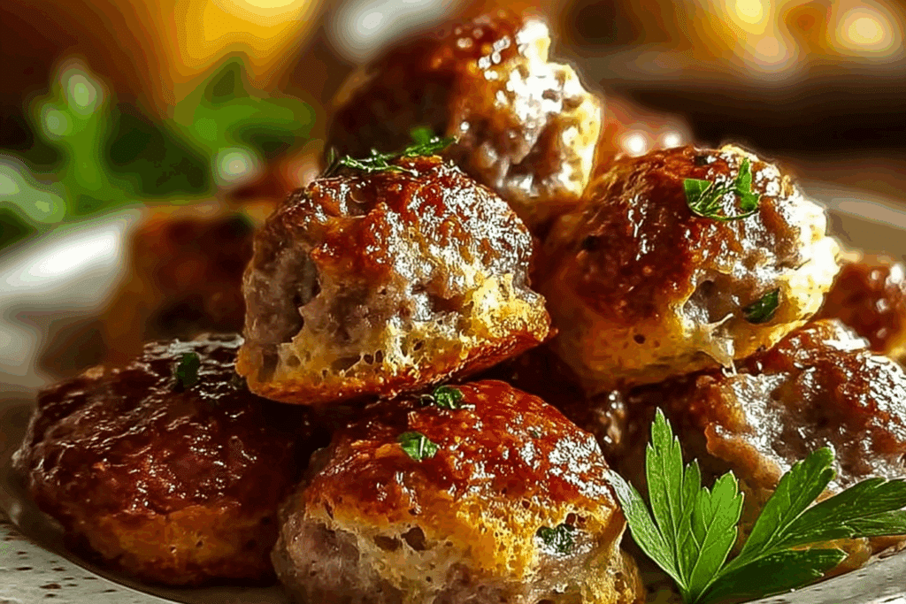 Sausage Biscuit Bites