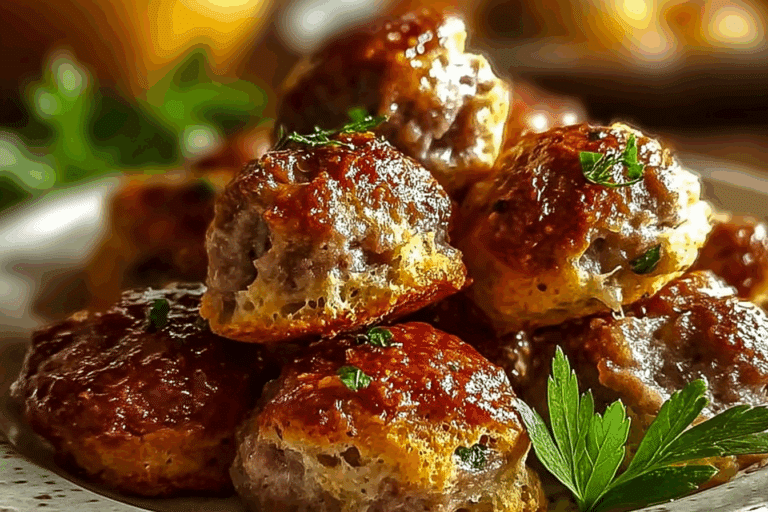Sausage Biscuit Bites