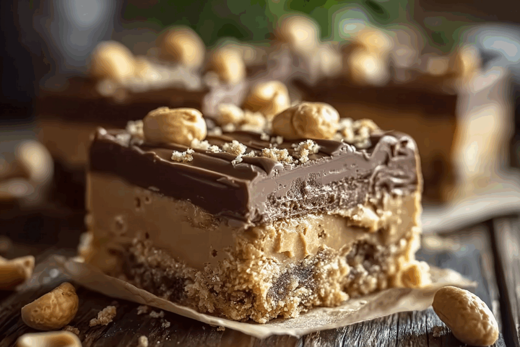 PEANUT BUTTER DREAM BARS