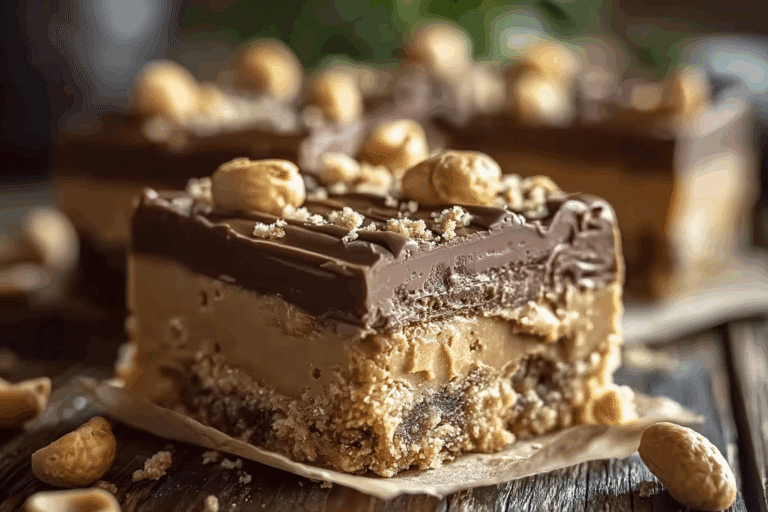 PEANUT BUTTER DREAM BARS