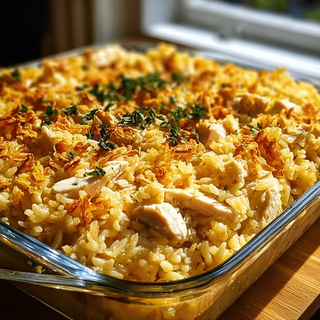 Chicken Rice-a-Roni Casserole