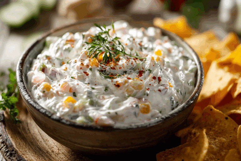 Loaded Creamy Ranch Dip