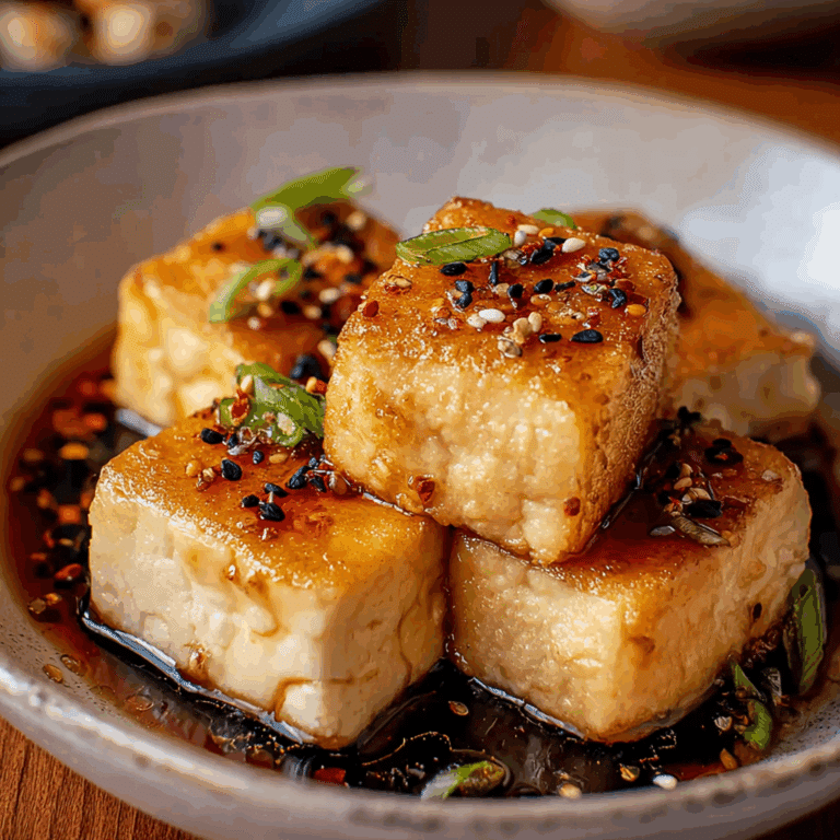 Air Fryer Agedashi Tofu