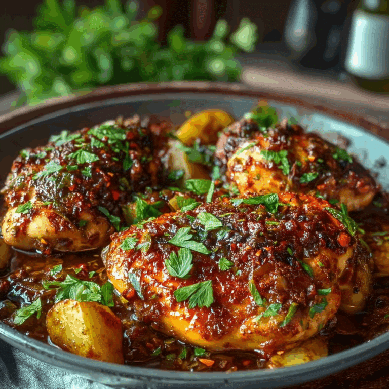 Baked Harissa Spiced Chicken