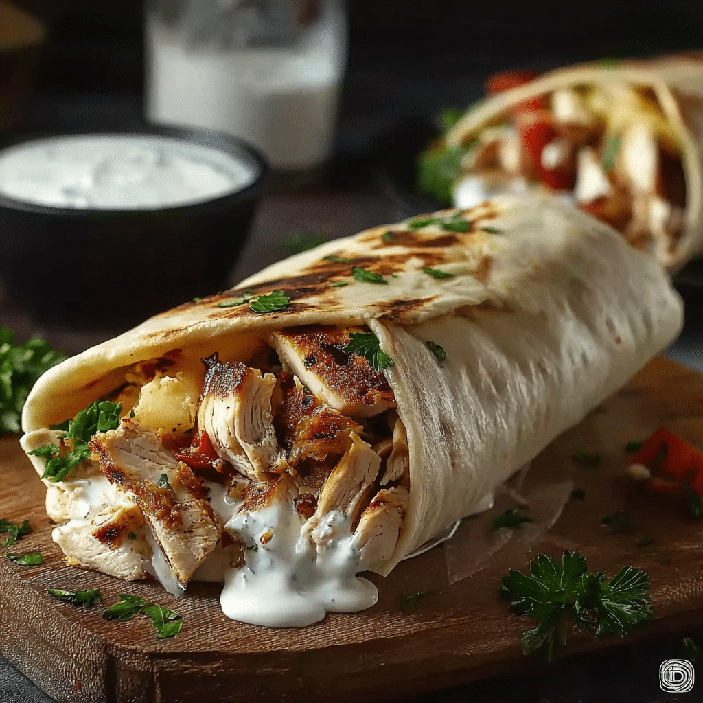 Chicken Shawarma Wrap