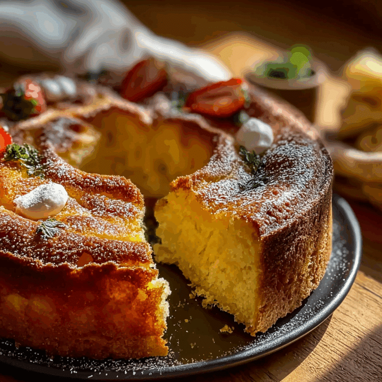 Fluffy Gluten-Free Torta Paradiso