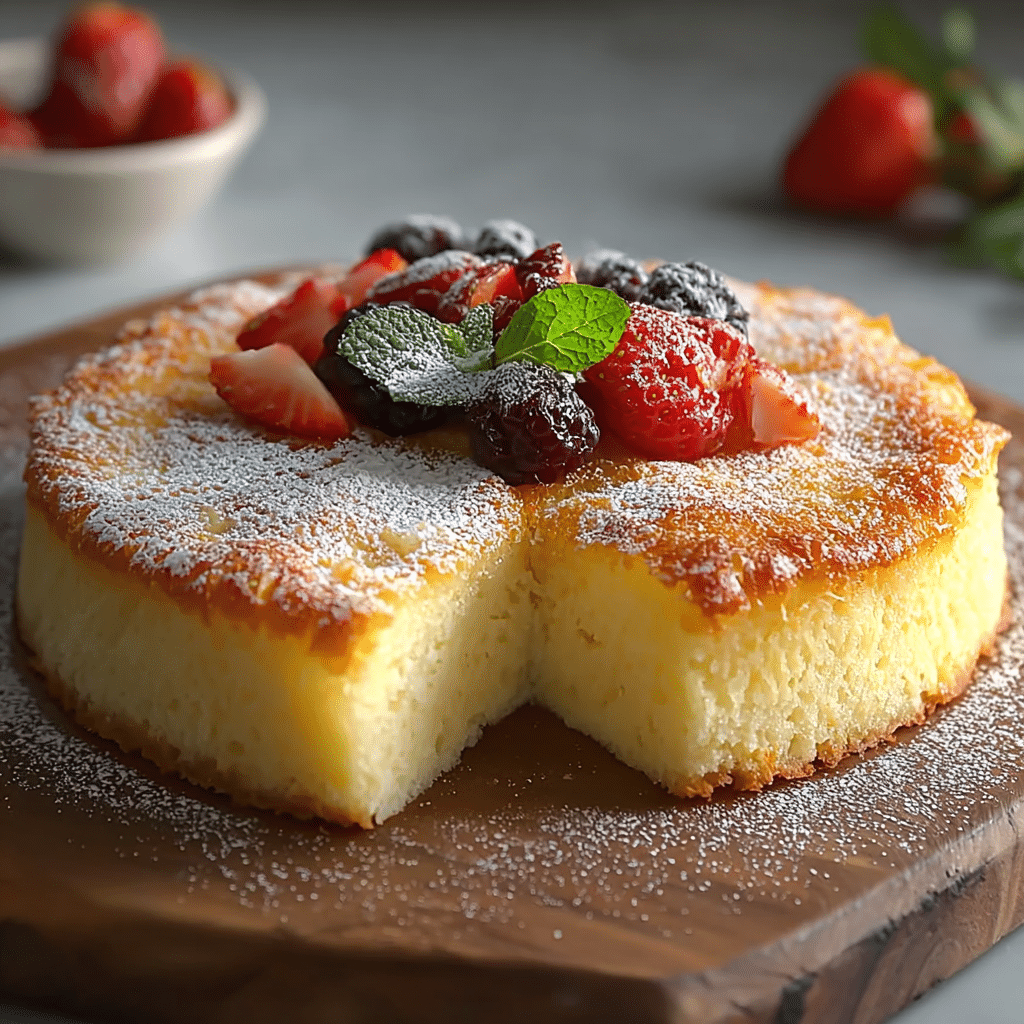 Classic French Butter Cake