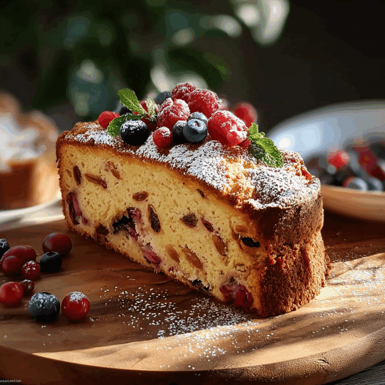 Bakewell Loaf Cake