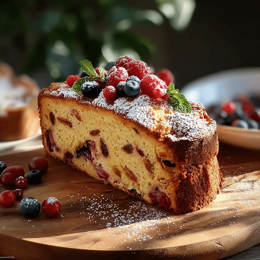 Bakewell Loaf Cake