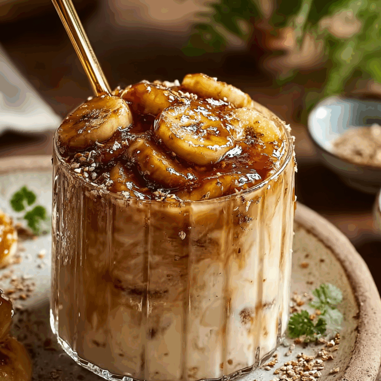 Viral Caramelized Banana Iced