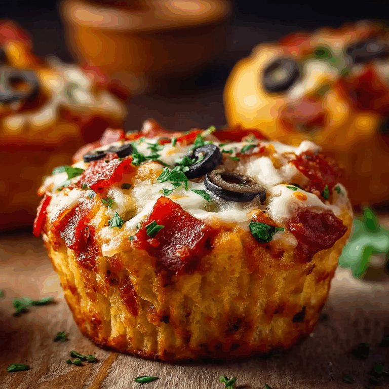 Pizza Cupcakes