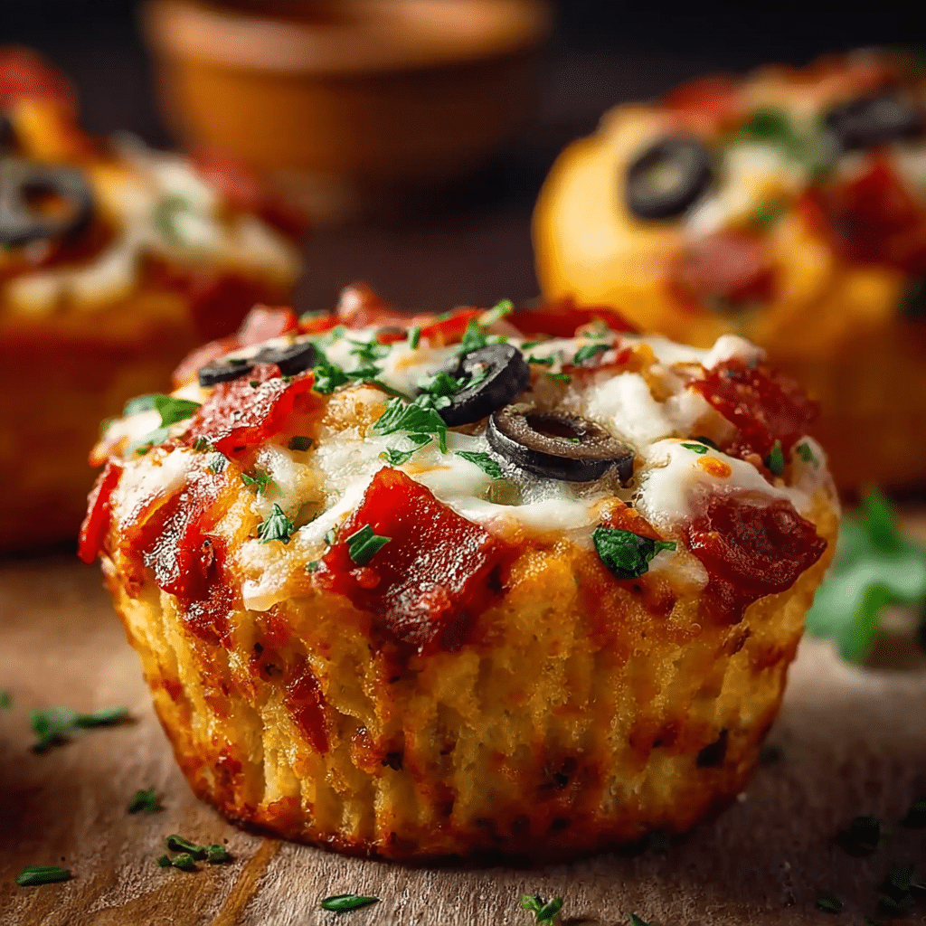Pizza Cupcakes