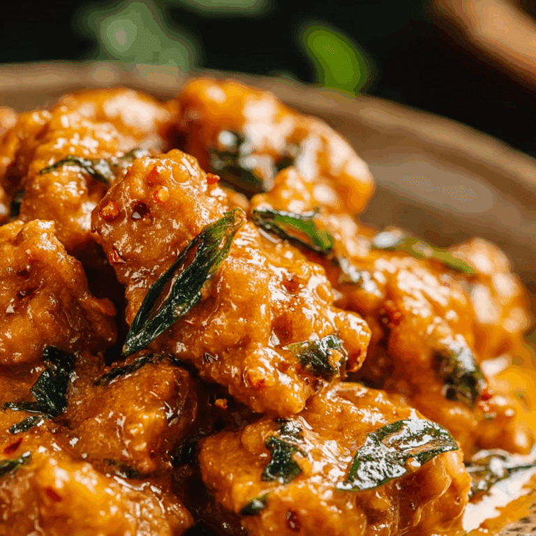 Creamy Crispy Singapore Butter Chicken