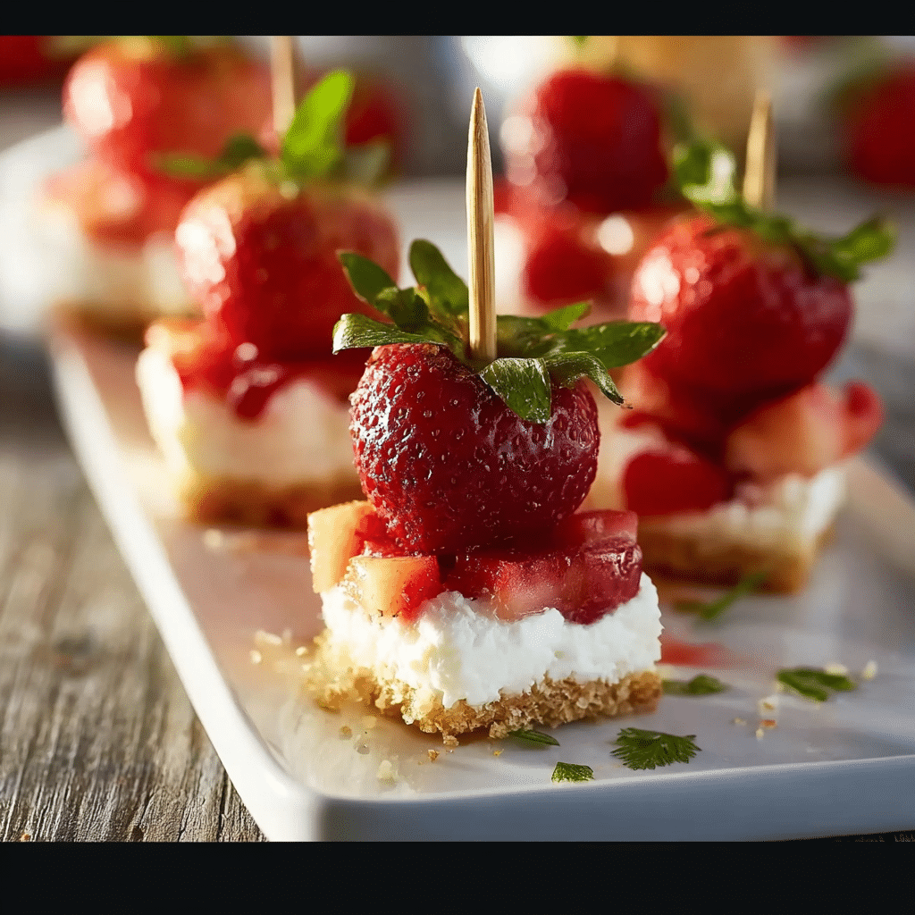 Strawberry Shortcake Kabobs