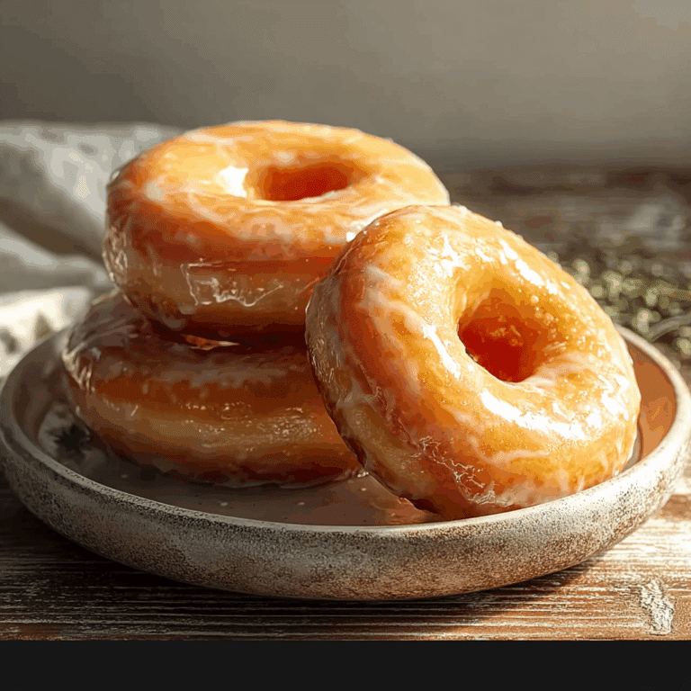 Glazed Old Fashioned Donuts
