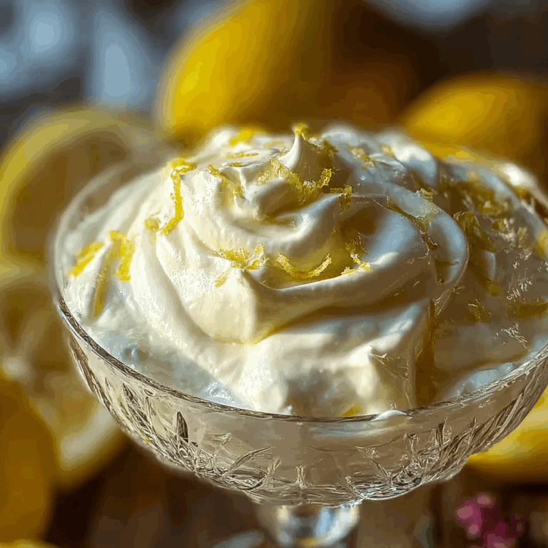 Lemon Syllabub