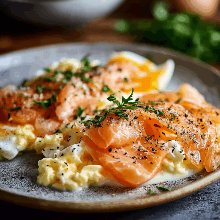 Salmon and Eggs