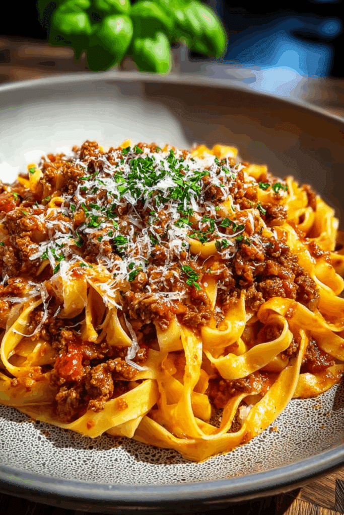 Tagliatelle Bolognese