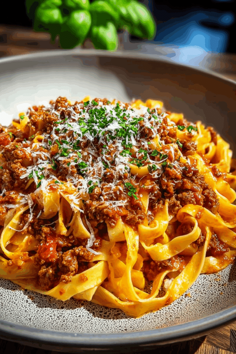 Tagliatelle Bolognese