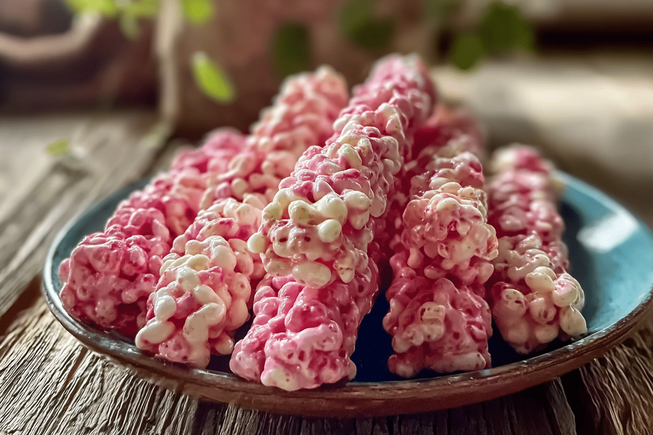 Cotton Candy Rice Krispies Twists