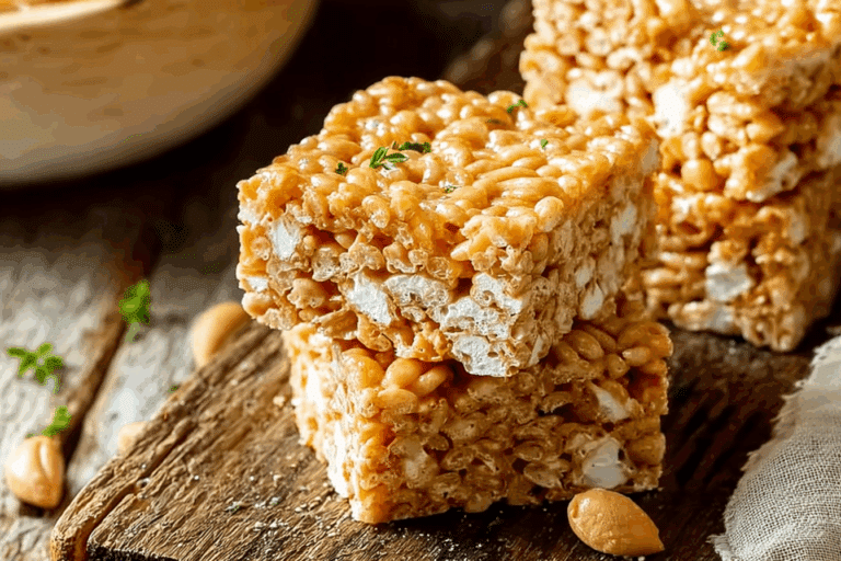 Peanut Butter Rice Krispie Treats