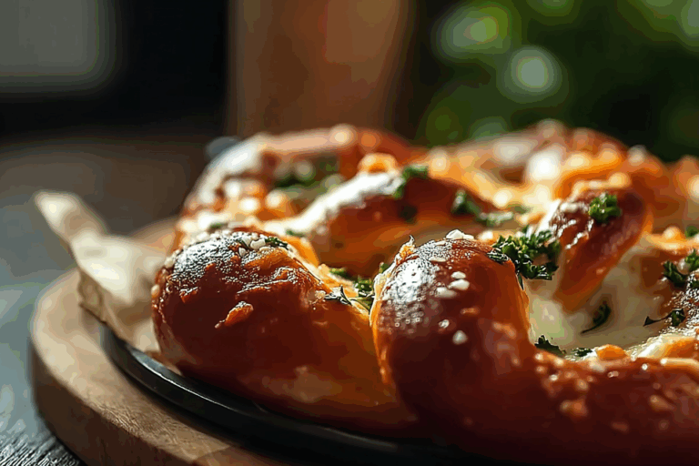 Cheese-Stuffed Pretzels Recipe