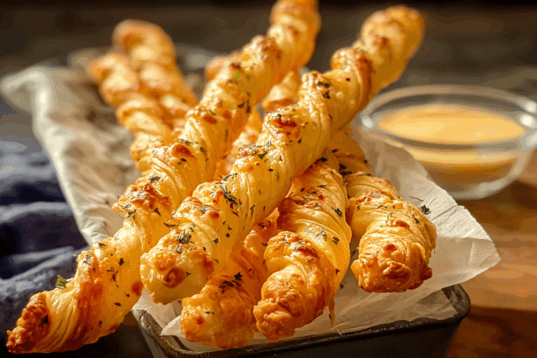 Twisted Cheese Straws