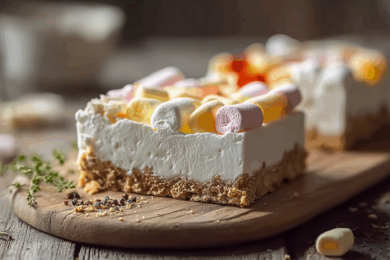 No-Bake Marshmallow Slice