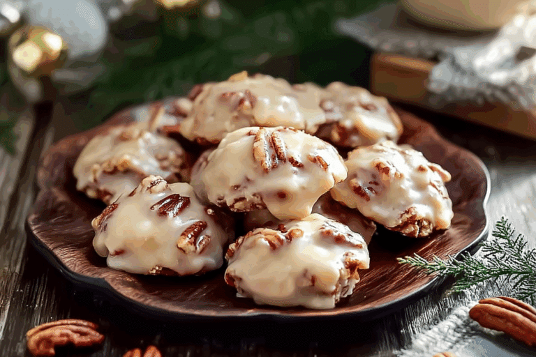 Vanilla Pecan Pralines