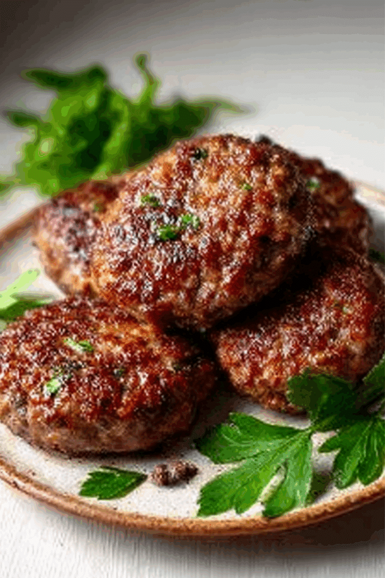 Classic Beef Rissoles