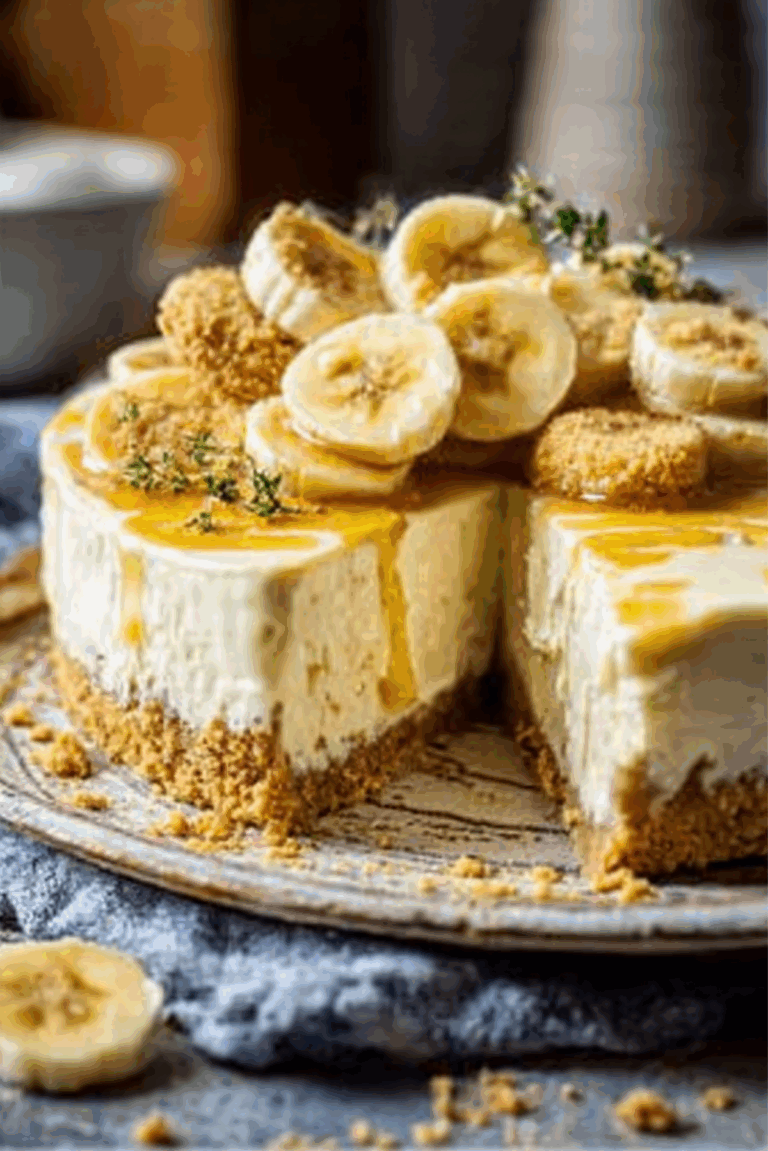 Banana Pudding Cheesecake