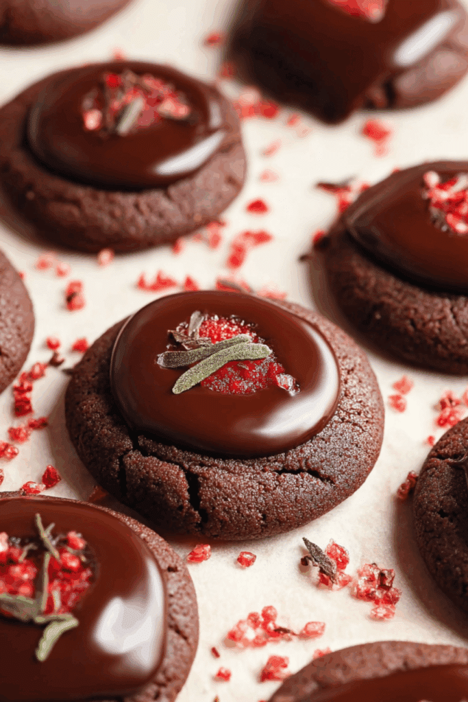 Best Chocolate Thumbprint Cookies