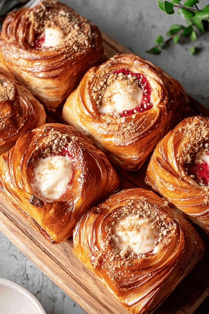 Cheesecake Croissant Buns (Buns From Home London)