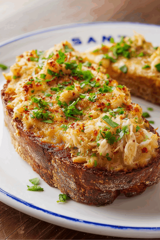 Cracked Crab Cheese Bread