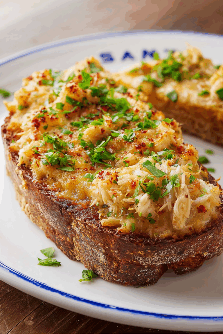 Cracked Crab Cheese Bread