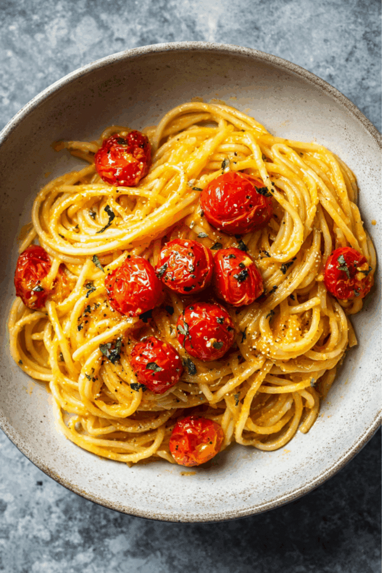 Garlic Butter Tomato Spaghetti