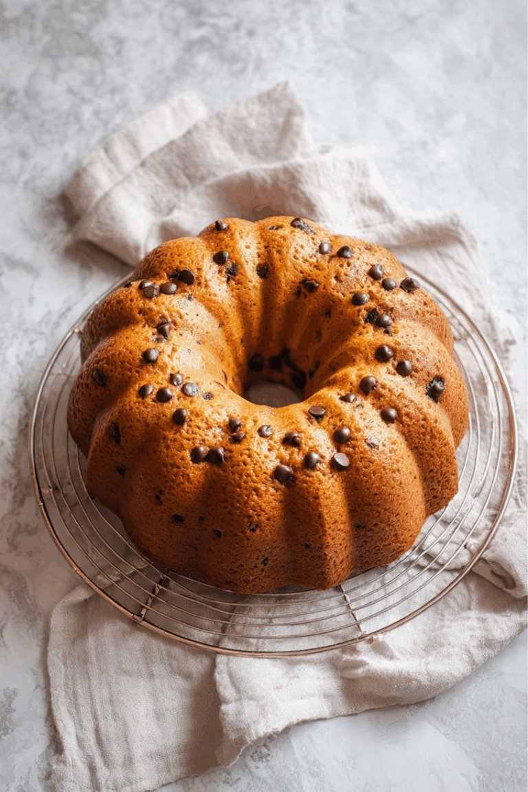 Chocolate Chip Bundt Cake
