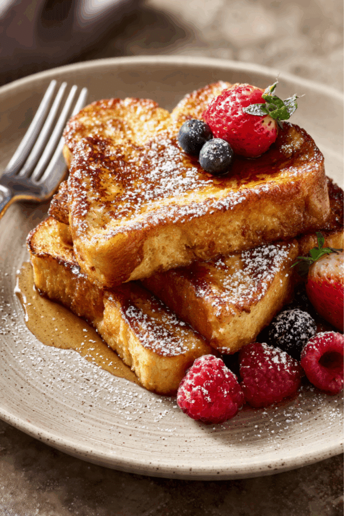 Crème Brûlée French Toast