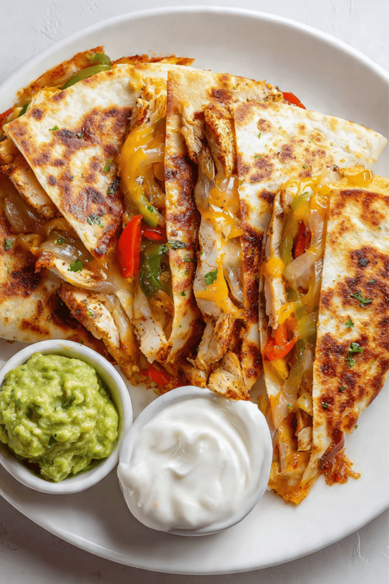 Chicken Fajita Quesadilla