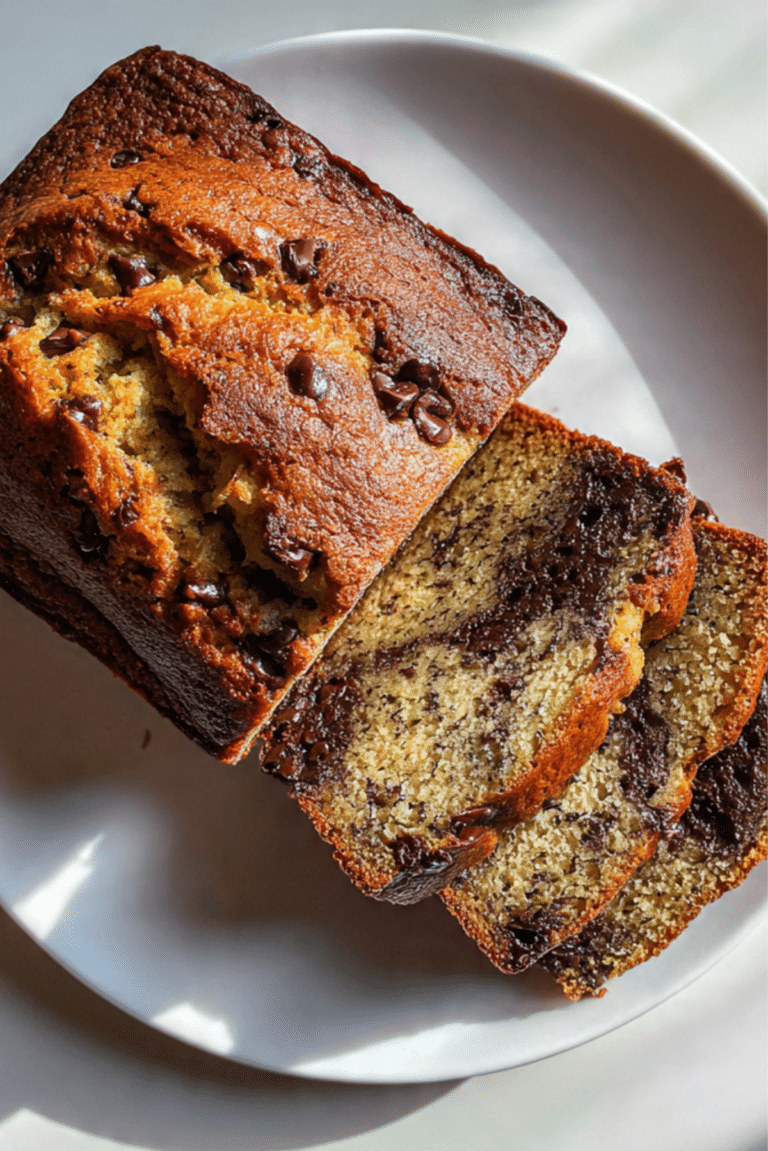 Banana Bread with Chocolate Chips