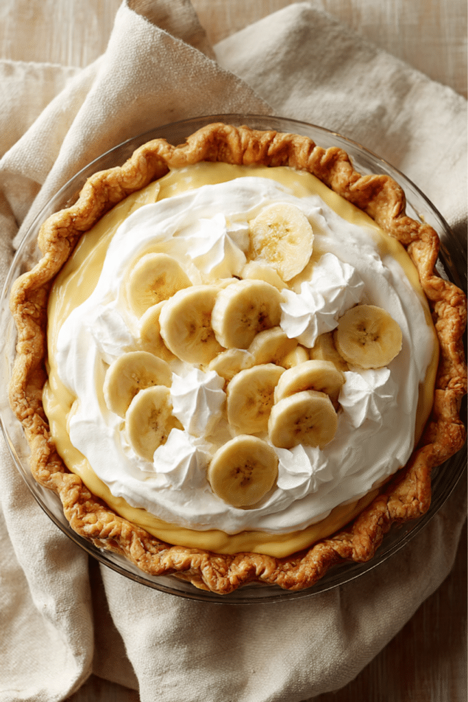 Homemade Banana Cream Pie
