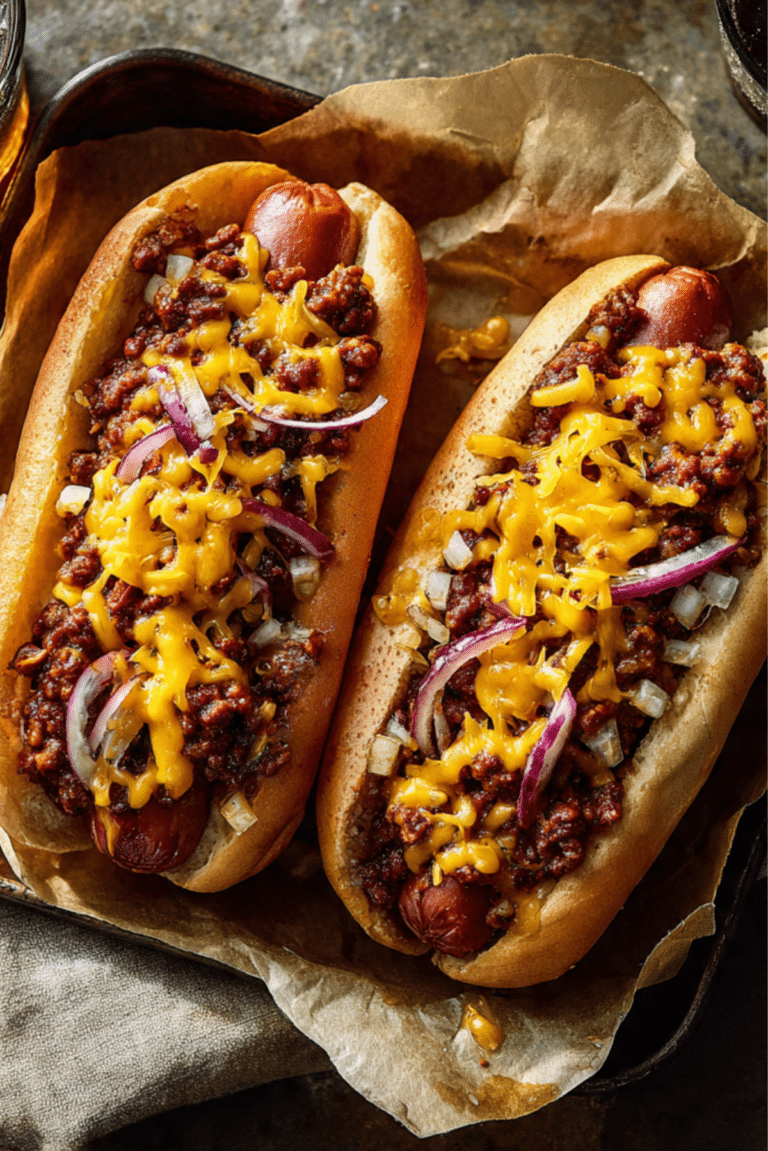 The Absolute Best Chili Dogs